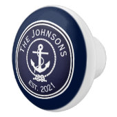 Anchor Nautical Seal Keramische Knop (Rechts)
