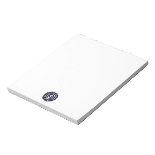 Anchor Nautical Seal Notitieblok (Gedraaid)