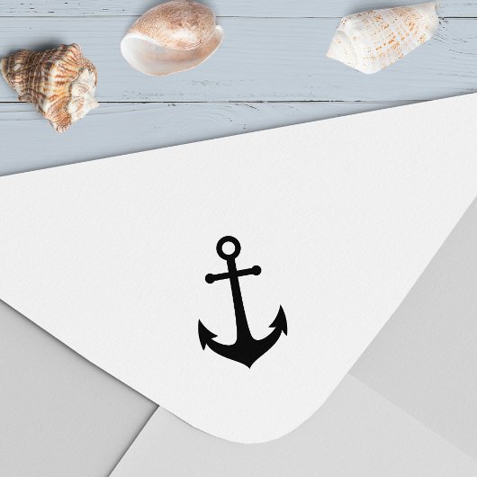 Anchor Nautical Self-Inking Stamp Zelfinktende Stempel