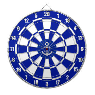 Anchor op Navy Blue en White Dart Board Dartbord