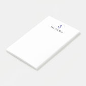 Anchor Ornament met Rope Post-it® Notes (Schuin)