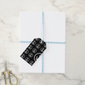 Anchor Pattern Cadeaulabel (Met Touw)