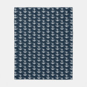 Anchor Pattern Fleece Blanket (medium) Deken (Voorkant)
