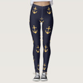 Anchor Pattern Leggings (Voorkant)