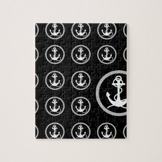 Anchor Pattern Legpuzzel (Verticaal)