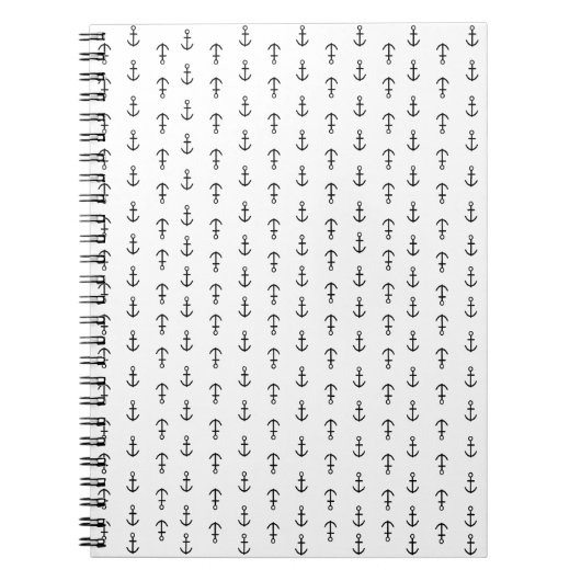 Anchor Pattern Notitieboek (Voorkant)