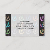 Anchor Pattern Visitekaartje (Achterkant)