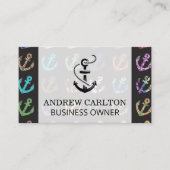 Anchor Pattern Visitekaartje (Voorkant)