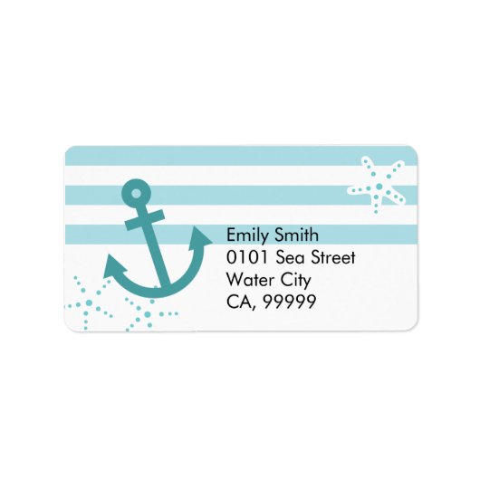 Anchor Personalized Etiket (Voorkant)