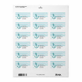 Anchor Personalized Etiket (Full Sheet)