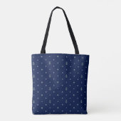 Anchor Polka Dots Pattern Draagtas (Achterkant)