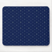 Anchor Polka Dots Pattern Muismat (Voorkant)