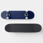 Anchor Polka Dots Pattern Skateboard (Horizontaal)