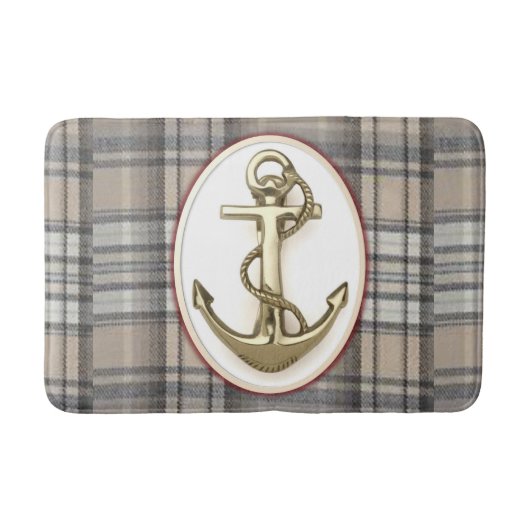 Anchor Pset Beach House Bathroom Bath Mat (Voorkant)