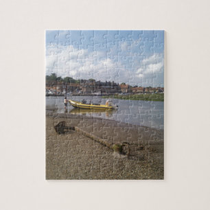 Anchor, RIB in rusttoestand Blakeney, Norfolk Legpuzzel