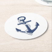 Anchor Ronde Kartonnen Onderzetter (Gebogen)