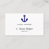 Anchor Visitekaartje (Voorkant)