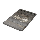 Anchor  Wood Bath Rug Badmat (Gekanteld)