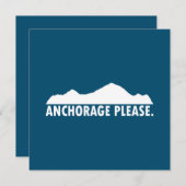 Anchorage Alaska alsjeblieft (Voorkant / Achterkant)