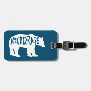 Anchorage Alaska Beer Bagagelabel