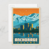 Anchorage, Alaska Briefkaart (Voorkant / Achterkant)