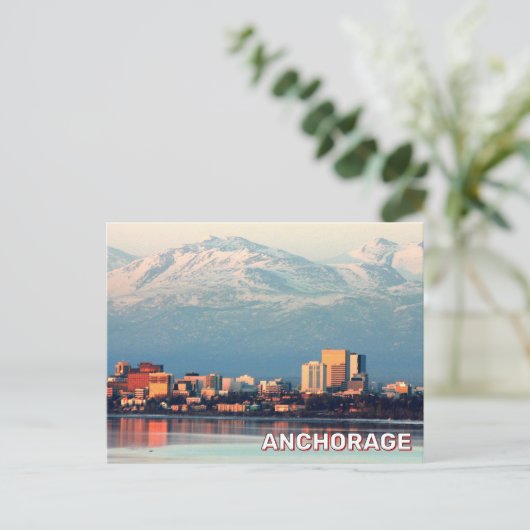 Anchorage, Alaska Briefkaart (Staand voorkant)