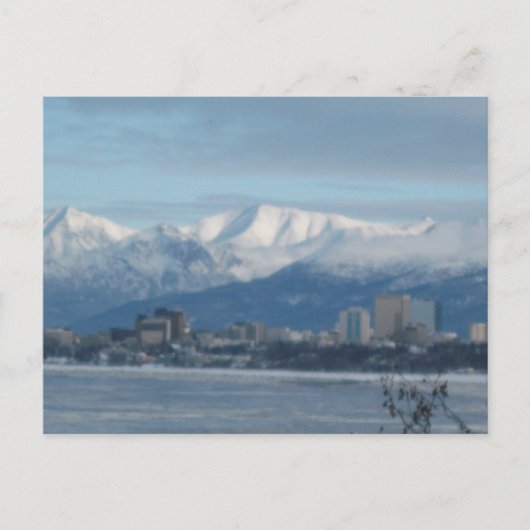 ANCHORAGE ALASKA BRIEFKAART (Voorkant)