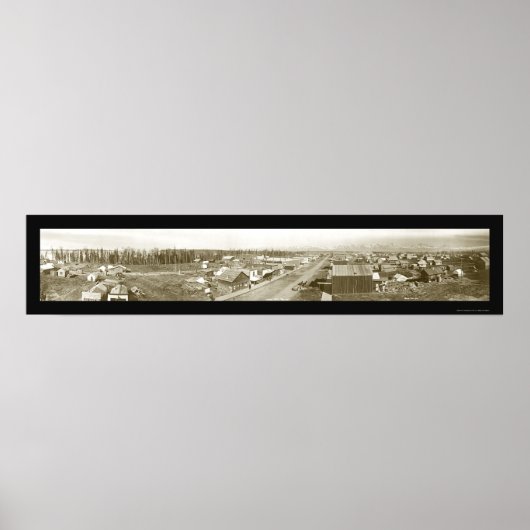 Anchorage, Alaska Foto 1916 Poster (Voorkant)