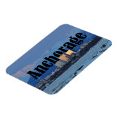 Anchorage Alaska Magnet Magneet (Linkerzijde)