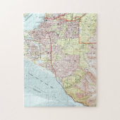 Anchorage Alaska Map (1994) Legpuzzel (Verticaal)