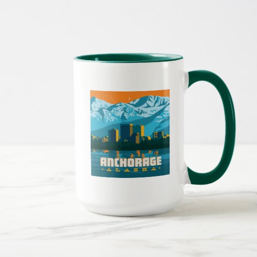 Anchorage, Alaska Mok (Rechts)