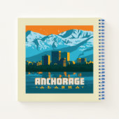 Anchorage, Alaska Notitieboek (Achterkant)