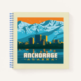 Anchorage, Alaska Notitieboek