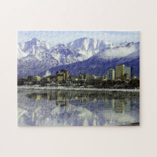 Anchorage Alaska Skyline Legpuzzel