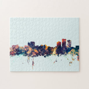 Anchorage Alaska Skyline Legpuzzel