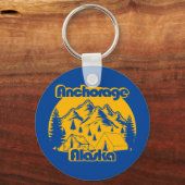 Anchorage Alaska Sleutelhanger (Voorkant)