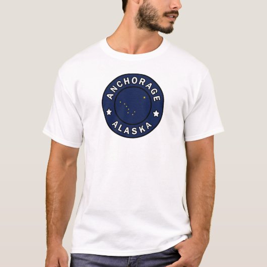 Anchorage Alaska T-shirt (Voorkant)