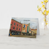 Anchorage Cityscape Kaart (Gele Bloem)