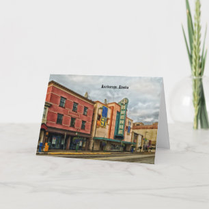 Anchorage Cityscape Kaart