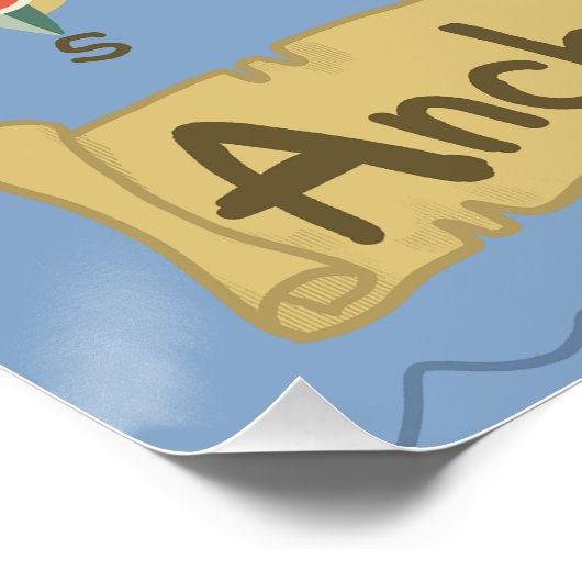 Anchorage map poster perfect poster (Hoek)