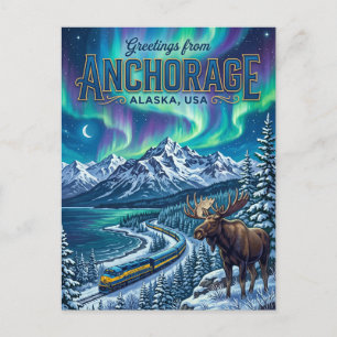 Anchorage VS Briefkaart