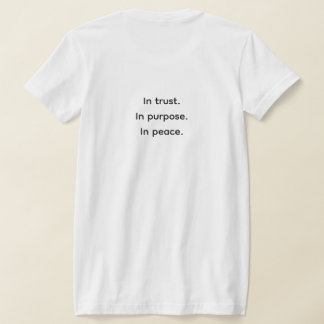 ANCHORED – Minimalistische Bevestigingsshirt voor  T-shirt