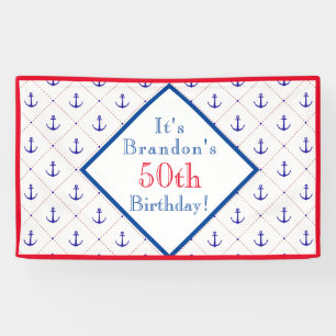 Anchors Away 50th Birthday Party Spandoek