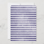 Anchor's Away Baby shower Kaart (Achterkant)