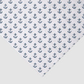 Anchors Away Nautical Personalize Tissuepapier (Detail)