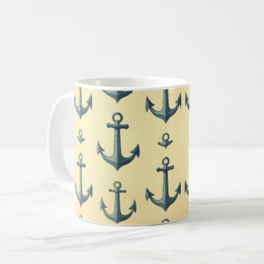 Anchors Aweigh Koffiemok (Voorkant links)