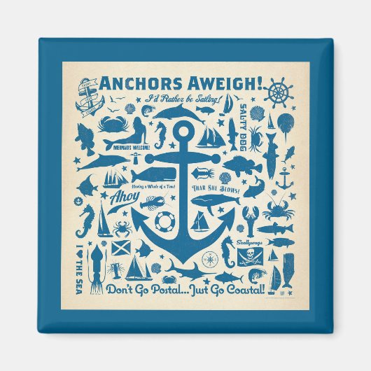 Anchors Aweigh. Magneet (Voorkant)