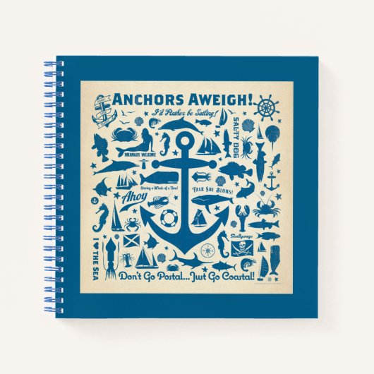 Anchors Aweigh. Notitieboek (Voorkant)