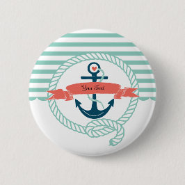 Anchors Nautical Ronde Button 5,7 Cm