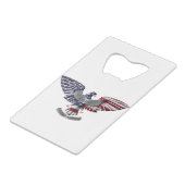 Ancien Aigle Américain "Fier D'Avoir Servi" (Dos Angle)